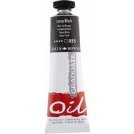 olejová farba Graduate 38 ml, lamp black