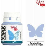 akrylová farba 20 ml ROSA Talent matná 44 powder blue