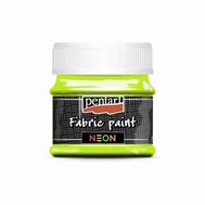 farba na textil Pentart 50 ml neónová zelená