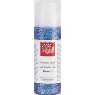 glitter lepidlo 50 ml modré hviezdy