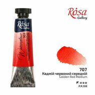 akvarel farba v tube 10 ml ROSA Gallery 707 red cadmium medium
