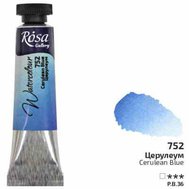 akvarel farba v tube 10 ml ROSA Gallery 752 Cerulean Blue