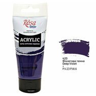 akrylová farba 75 ml ROSA Studio 420 violet dark