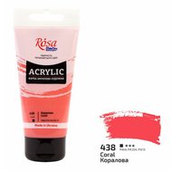 akrylová farba 75 ml ROSA Studio 438 coral