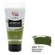 akrylová farba 75 ml ROSA Studio 441 olive green