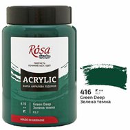 akrylová farba 400 ml ROSA Studio 416 green deep