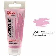 akrylová farba 60 ml ROSA Gallery 656 pink light