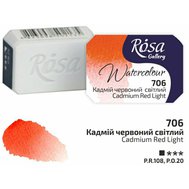 akvarel farba 2,5 ml ROSA Gallery 706 red cadmium light