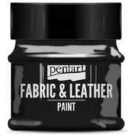 farba na textil a kožu Pentart 50 ml čierna