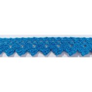 čipka 100% bavlna modrá svetlá 1,8cm