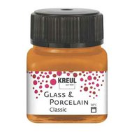 farba na sklo a porcelán 20 ml Kreul Classic 50 Metallic Gold Bronze