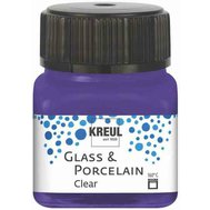 farba na sklo a porcelán 20 ml Kreul Clear 11 violet