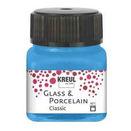 farba na sklo a porcelán 20 ml Kreul Classic 19 Light Blue