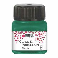 farba na sklo a porcelán 20 ml Kreul Classic 25 Dark Green