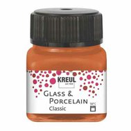 farba na sklo a porcelán 20 ml Kreul Classic 48 Metallic Copper