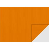 vlnitý kartón 50x70cm 300g oranž
