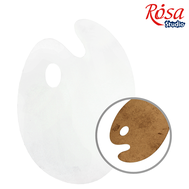 paleta drevená šepsovaná ROSA 24x30 cm oval