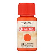 farba na textil a hodváb 50 ml 2502 Warm Orange