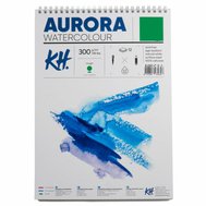 blok na akvarel špirála AURORA A5 300G 12L Rough