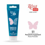 akrylová farba ROSA Talent 75 ml 51 Powder Rose