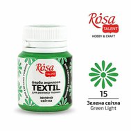 farba na textil 20 ml ROSA Talent 15 green light