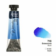 akvarel farba v tube 10 ml ROSA Gallery 718 blue