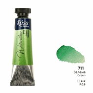 akvarel farba v tube 10 ml ROSA Gallery 711 green