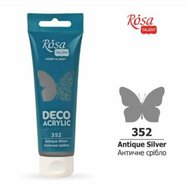 akrylová farba ROSA Talent 75 ml silver