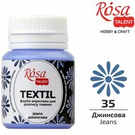 farba na textil 20 ml ROSA Talent 35 jeans