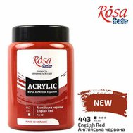 akryl farba 400 ml ROSA Studio 443 english red