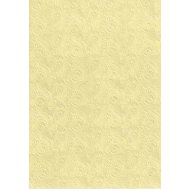 ozdobný papier transparentný A4 115g romantika žltá