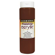 akrylová farba Graduate 500 ml burnt umber