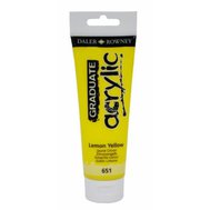 akrylová farba 120ml Daler Rowney Lemon yellow