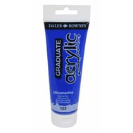 akrylová farba 120ml Daler Rowney Ultramarine blue