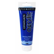 akrylová farba 120ml Daler Rowney Primary blue