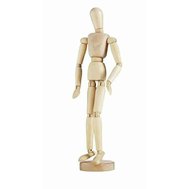 drevená figurína 30 cm muž
