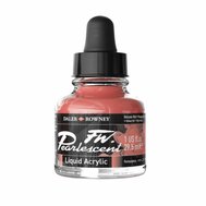 Akrylový atrament DALER ROWNEY 29,5 ml,metallic volcano red