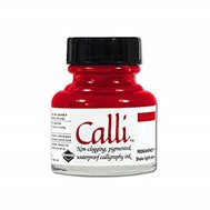 tuš kaligrafický 29,5 ml scarlet