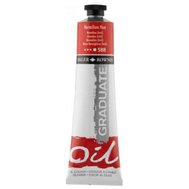 Daler Rowney Graduate olejová farba 38 ml, vermilion hue