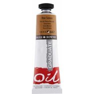 Daler Rowney Graduate olejová farba 38 ml, raw sienna