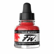 Akrylový atrament DALER ROWNEY 29,5 ml, fluorescent red