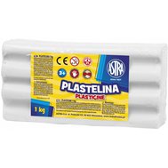 modelovacia hmota plastelína 1000G biela