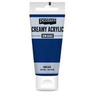 akrylová farba Pentart 60 ml hodvábna modrá tmavá