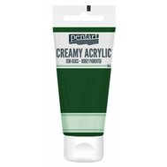 akrylová farba Pentart 60 ml pololesklá borovicová zelená akrylová farba Pentart 60 ml pololesklá borovicová zelená