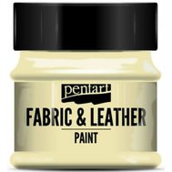 farba na textil a kožu Pentart 50 ml vanilka