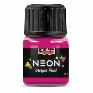 akrylová farba Pentart 30 ml neon ružová