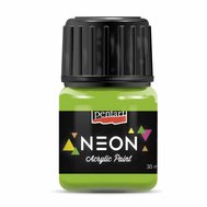 akrylová farba Pentart 30 ml neon zelená