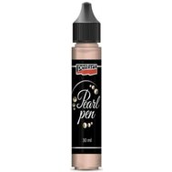 perlové pero Pentart 30 ml apricot