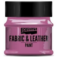 farba na textil a kožu Pentart 50 ml magenta