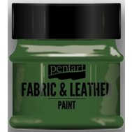 farba na textil a kožu Pentart 50 ml jedľovozelená